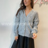 Gilet Élya femme maille douce col V Alive Store