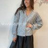 Gilet Élya femme maille douce col V Alive Store