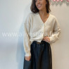 Gilet Élya femme maille douce col V Alive Store