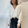 Gilet Élya femme maille douce col V Alive Store