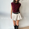 Jupe-short Léna plissée femme Alive Store