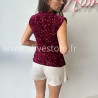 Jupe-short Léna plissée femme Alive Store