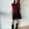Jupe-short Léna plissée femme Alive Store