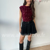 Jupe-short Léna plissée femme Alive Store
