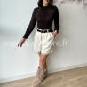 Short dentelle Elya femme avec ceinture – Alive Store