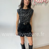 Short dentelle Elya femme avec ceinture – Alive Store
