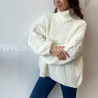 Pull Tracy torsadé femme col roulé – Alive Store