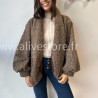 Veste Naya oversize effet fourrure femme – Alive Store