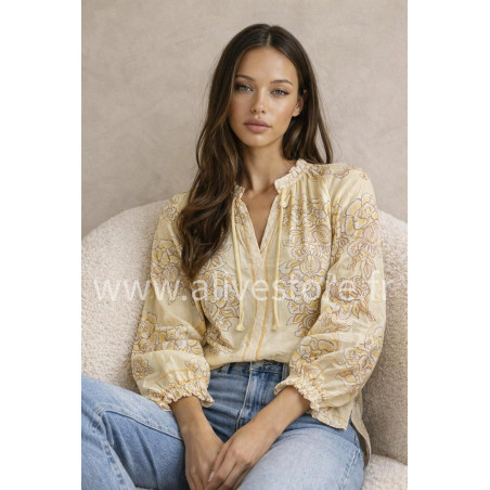 BLOUSE FLORA