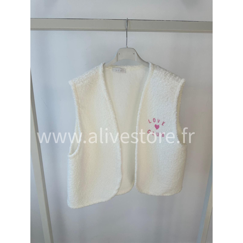GILET LOVE CLUB