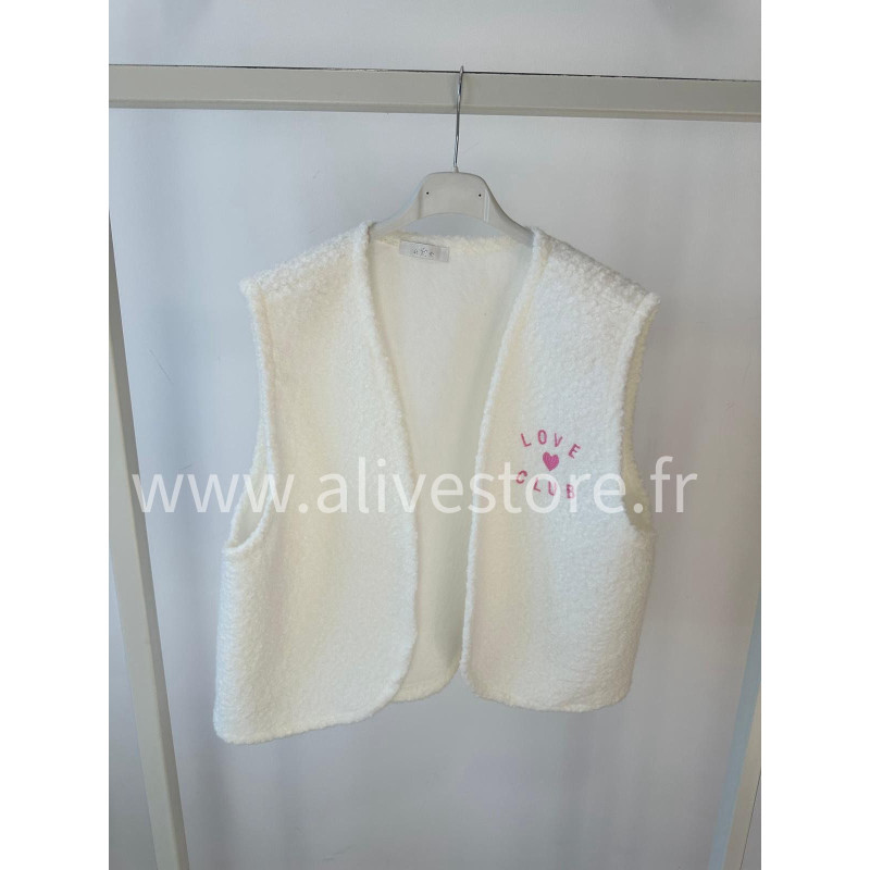 GILET LOVE CLUB