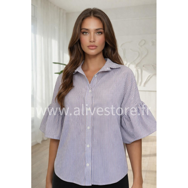 CHEMISE MANCHES VOLUMINEUSES LINA