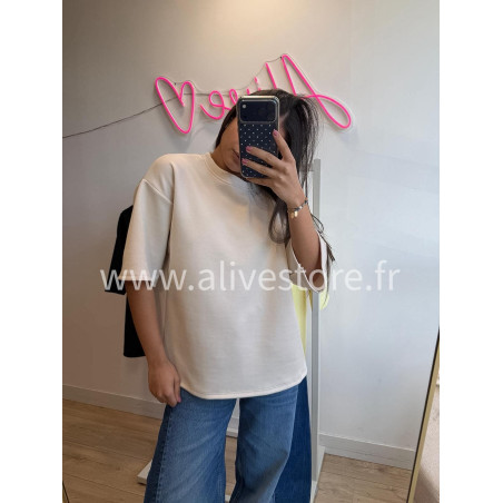 T-SHIRT LÉA CŒUR DOS