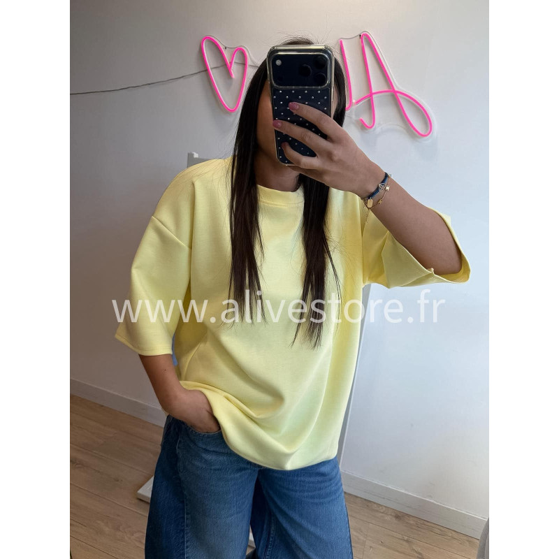 T-SHIRT LÉA CŒUR DOS