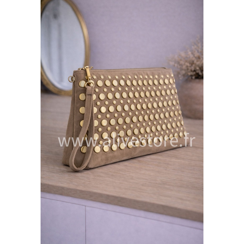 POCHETTE NOÉ CLOUTÉS