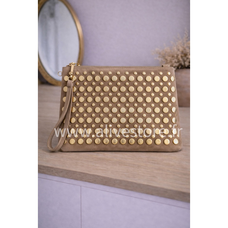 POCHETTE NOÉ CLOUTÉS
