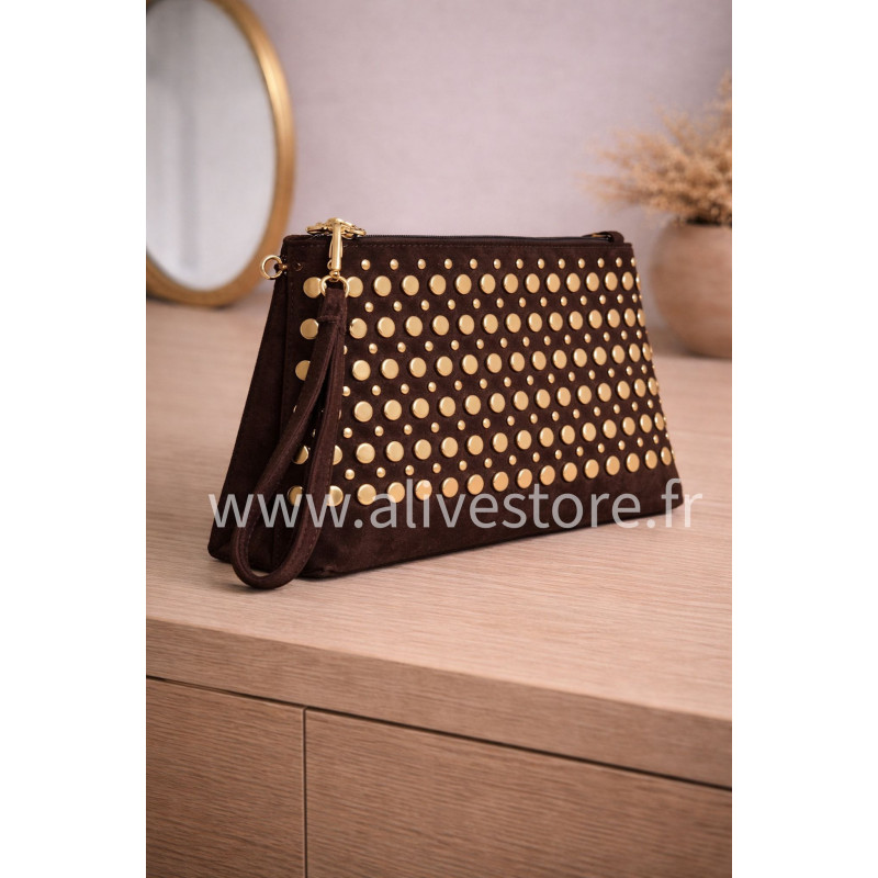 POCHETTE NOÉ CLOUTÉS