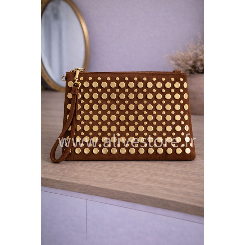 POCHETTE NOÉ CLOUTÉS
