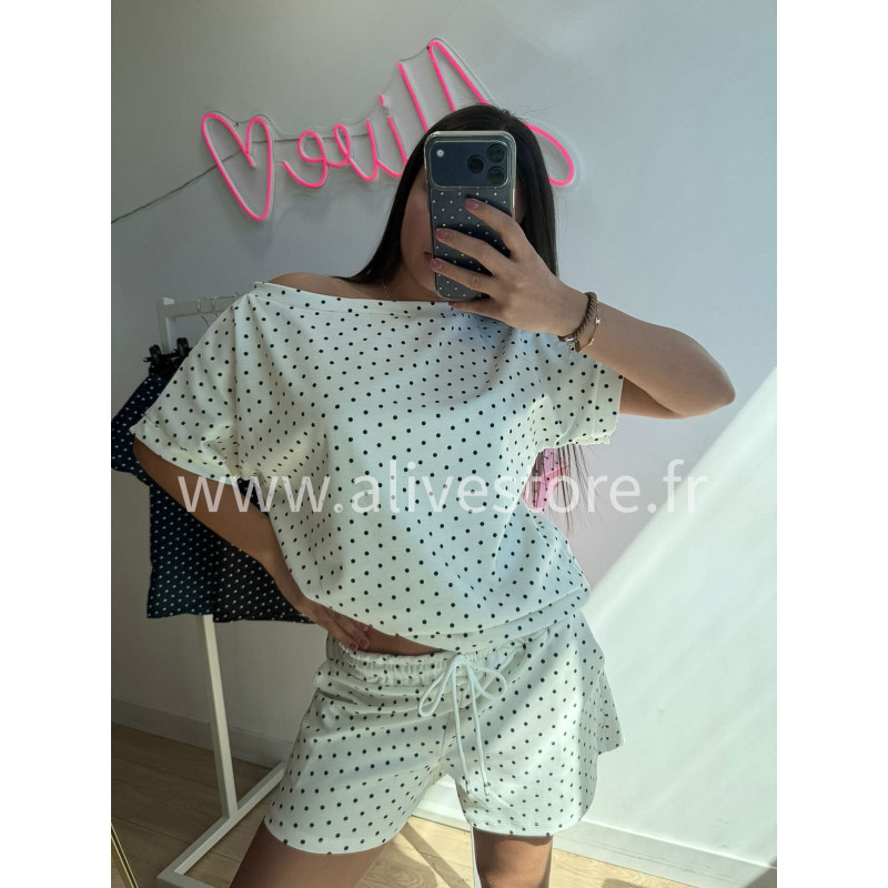 ENSEMBLE BELLA À POIS