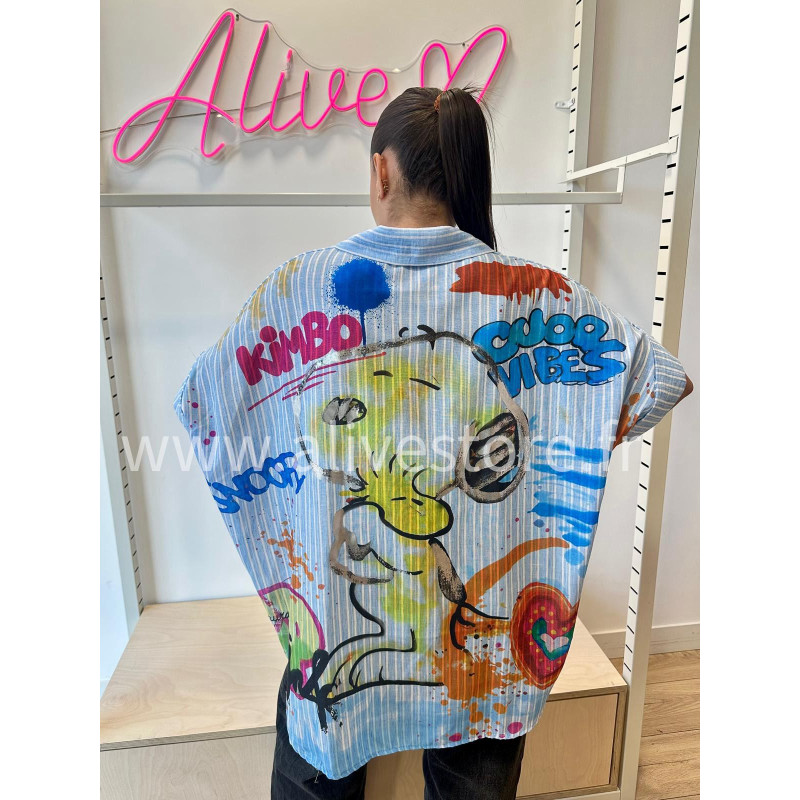 CHEMISE SNOOPY COLOR