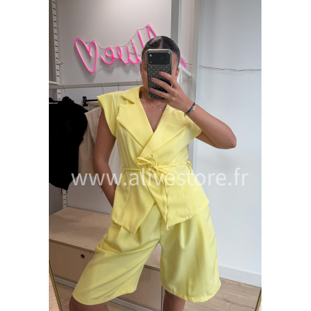 ENSEMBLE TAILLEUR SHORT AMÉLIA