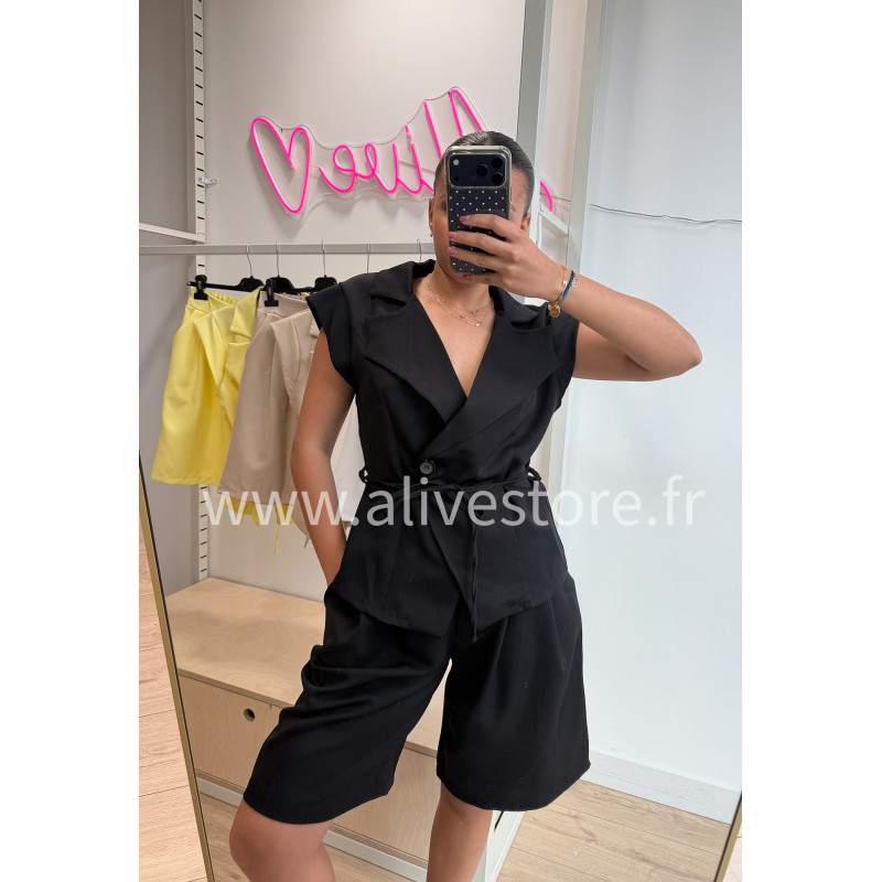 ENSEMBLE TAILLEUR SHORT AMÉLIA