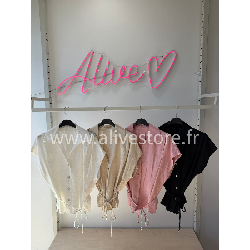 CHEMISE CEINTURÉE MAYA