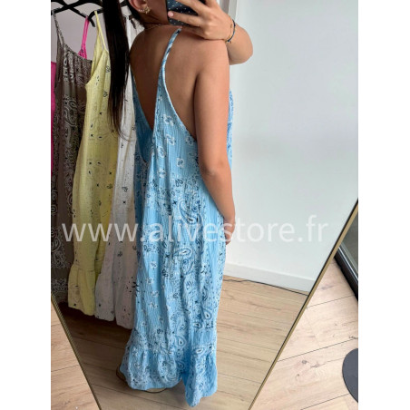 ROBE DOS NU COTON LÉA