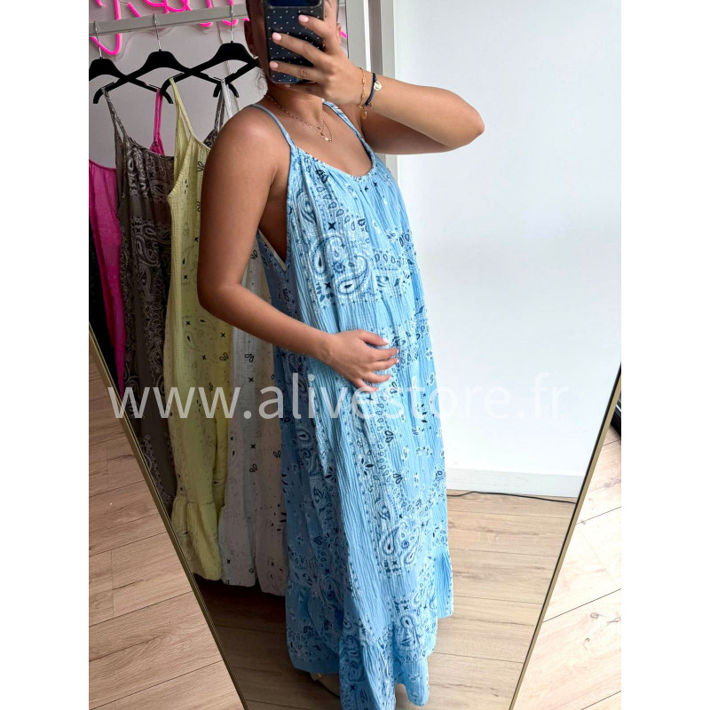 ROBE DOS NU COTON LÉA