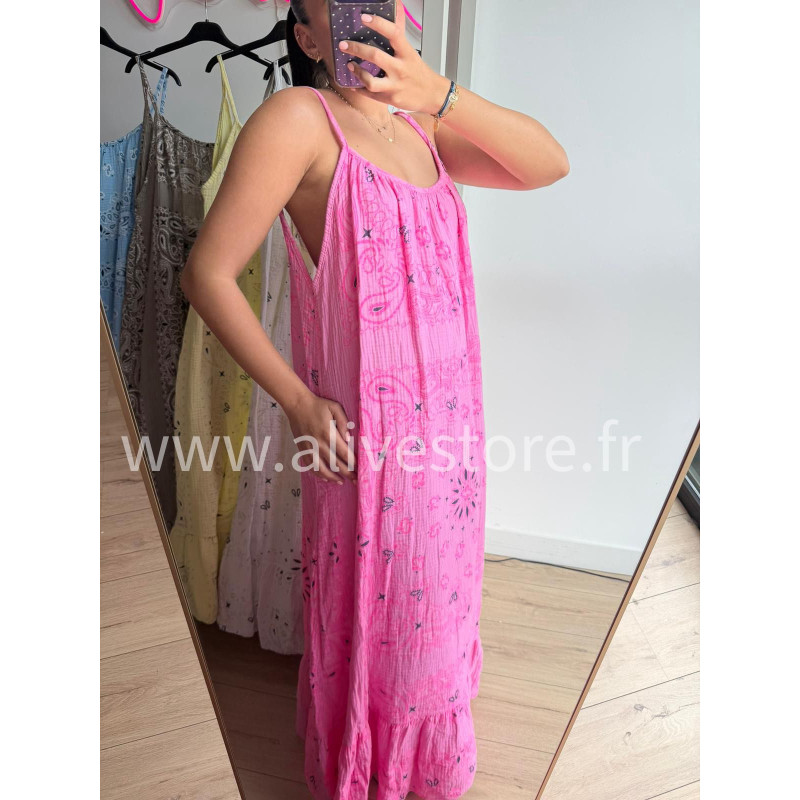 ROBE DOS NU COTON LÉA