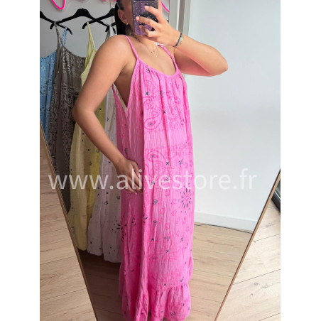 ROBE DOS NU COTON LÉA