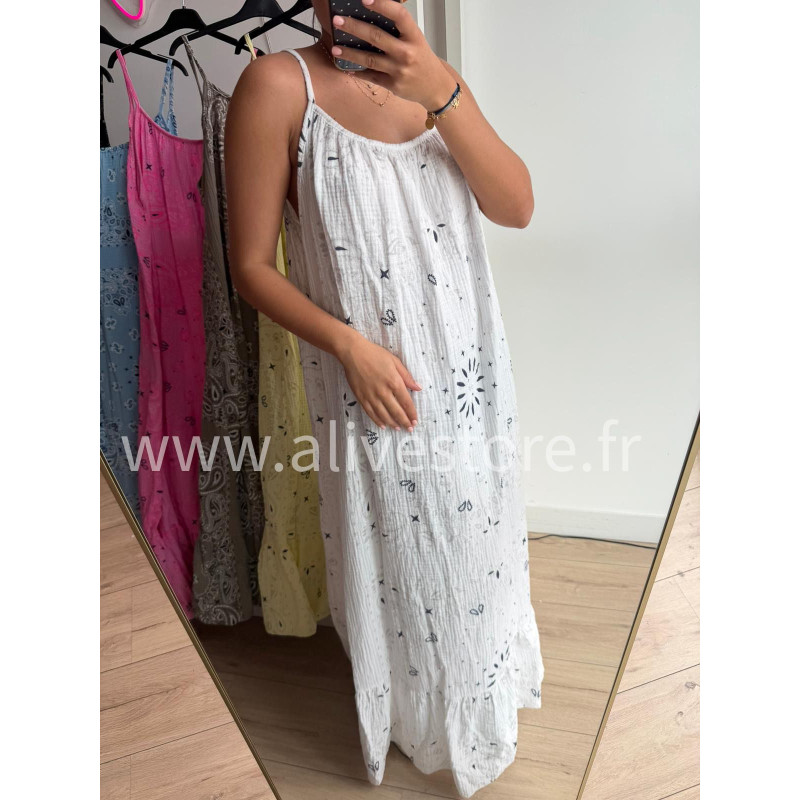 ROBE DOS NU COTON LÉA