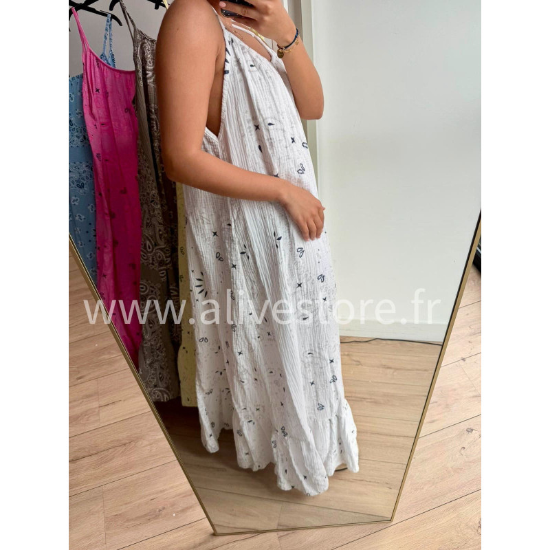 ROBE DOS NU COTON LÉA