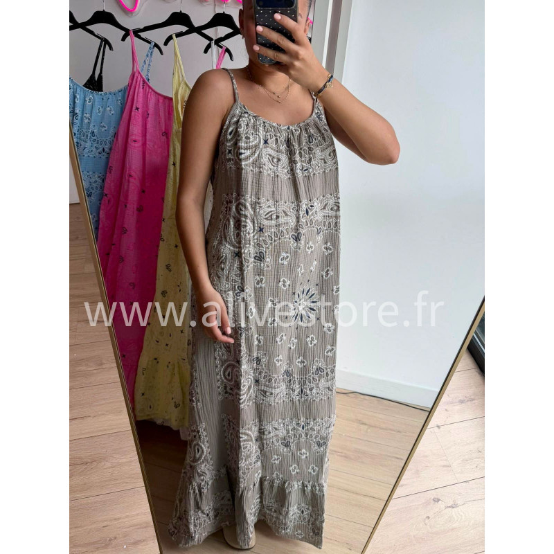 ROBE DOS NU COTON LÉA