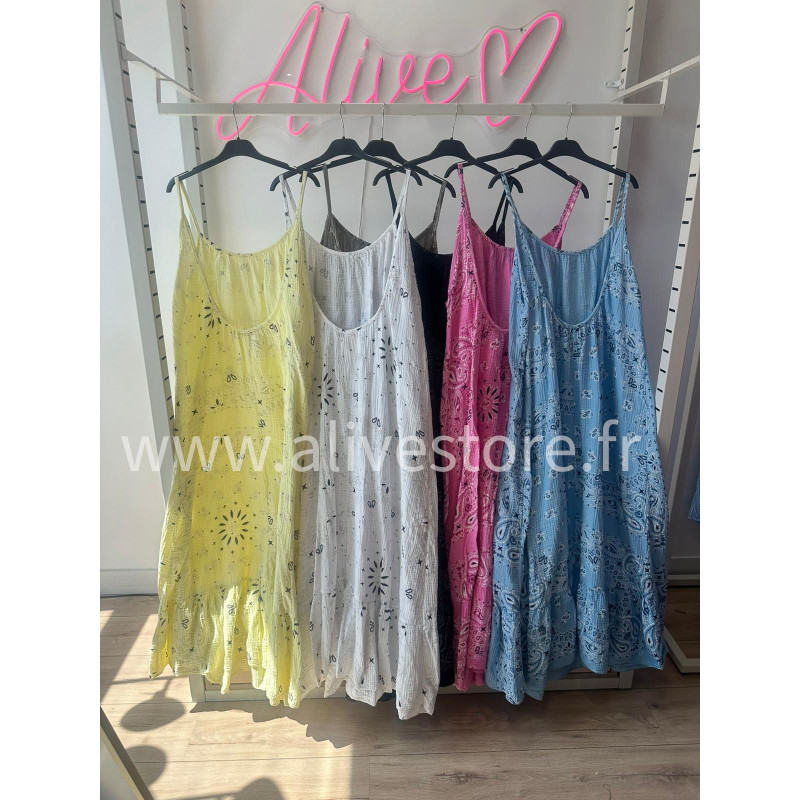 ROBE DOS NU COTON LÉA