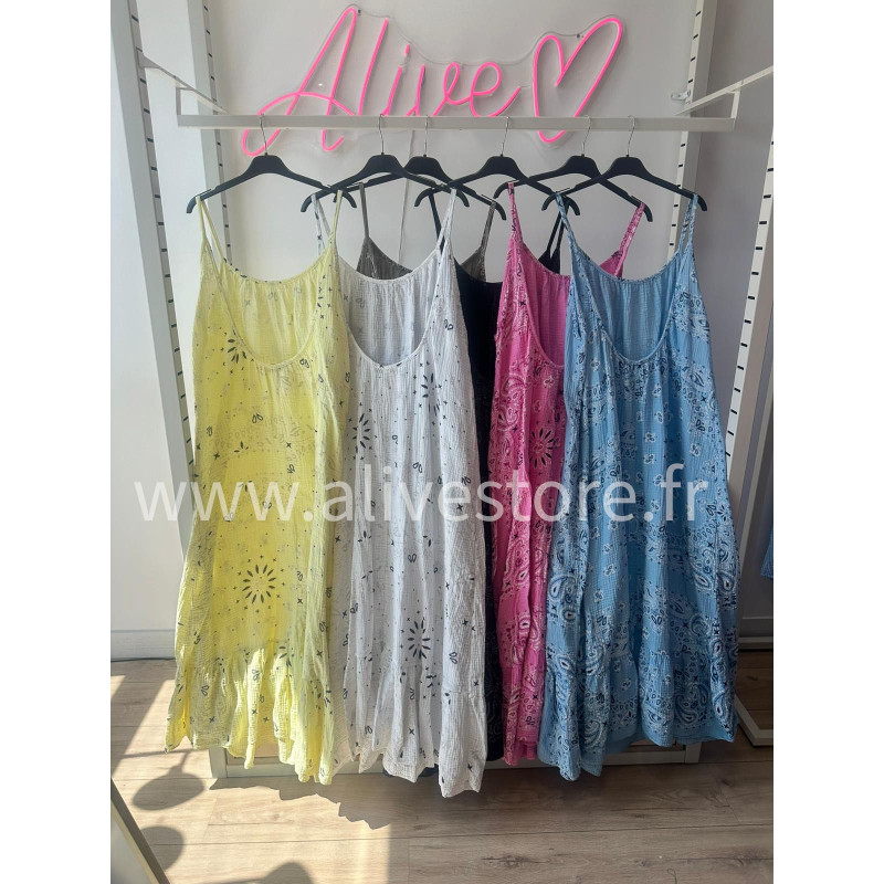 ROBE DOS NU COTON LÉA