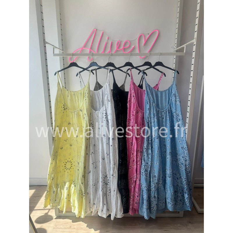 ROBE DOS NU COTON LÉA