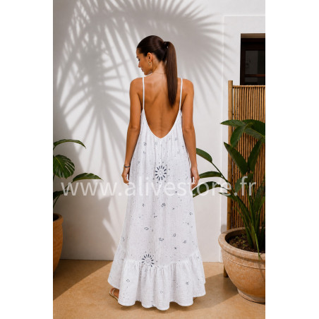 ROBE DOS NU COTON LÉA