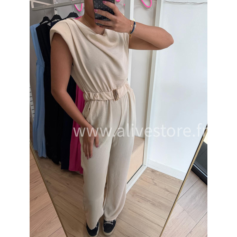 COMBINAISON CEINTURÉE CHIC MAYA