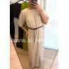 ROBE PLISSÉE LÉONIE