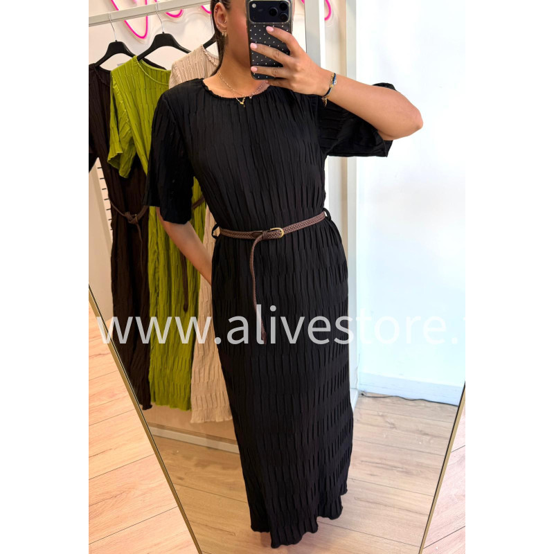 ROBE PLISSÉE LÉONIE