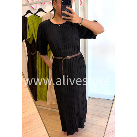ROBE PLISSÉE LÉONIE