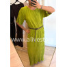 ROBE PLISSÉE LÉONIE