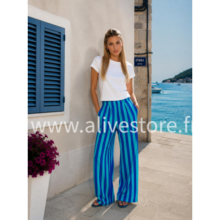 PANTALON RAYÉ MAËLLE