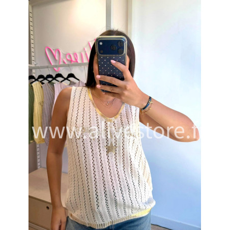 TOP CROCHET SAINT TROPEZ