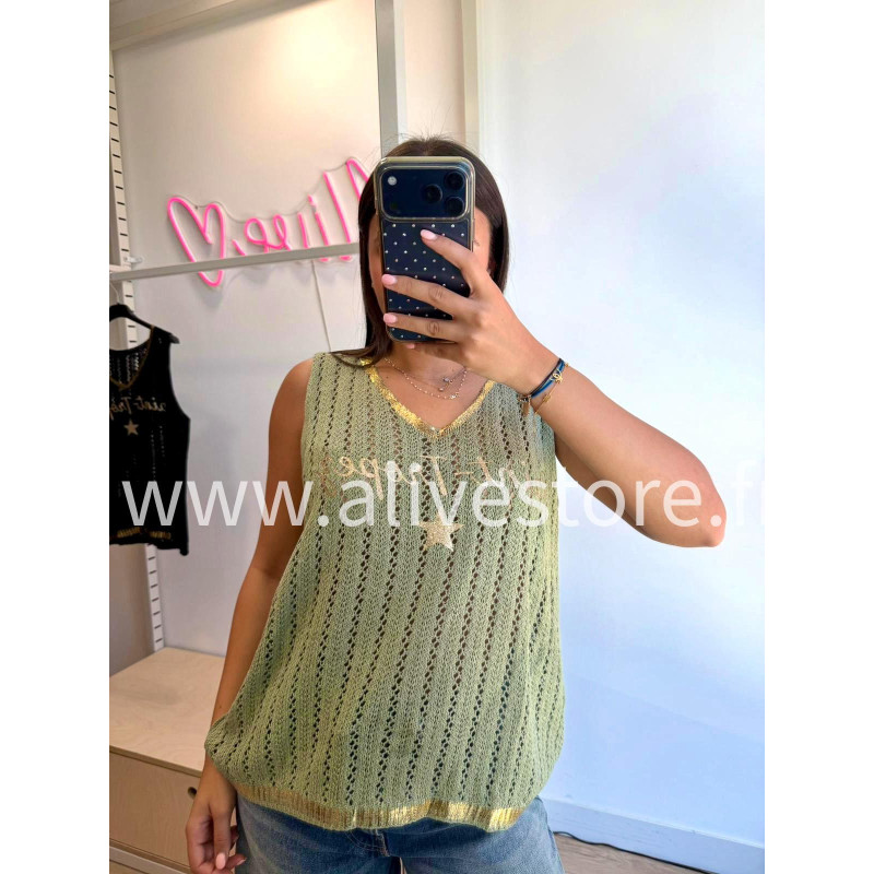 TOP CROCHET SAINT TROPEZ