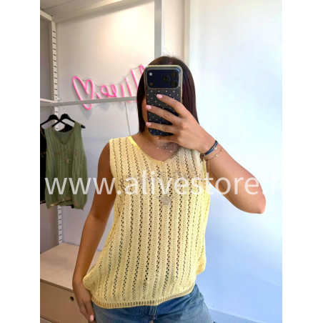 TOP CROCHET SAINT TROPEZ