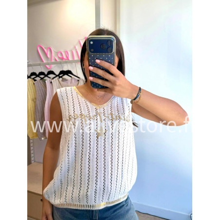 TOP CROCHET SAINT TROPEZ