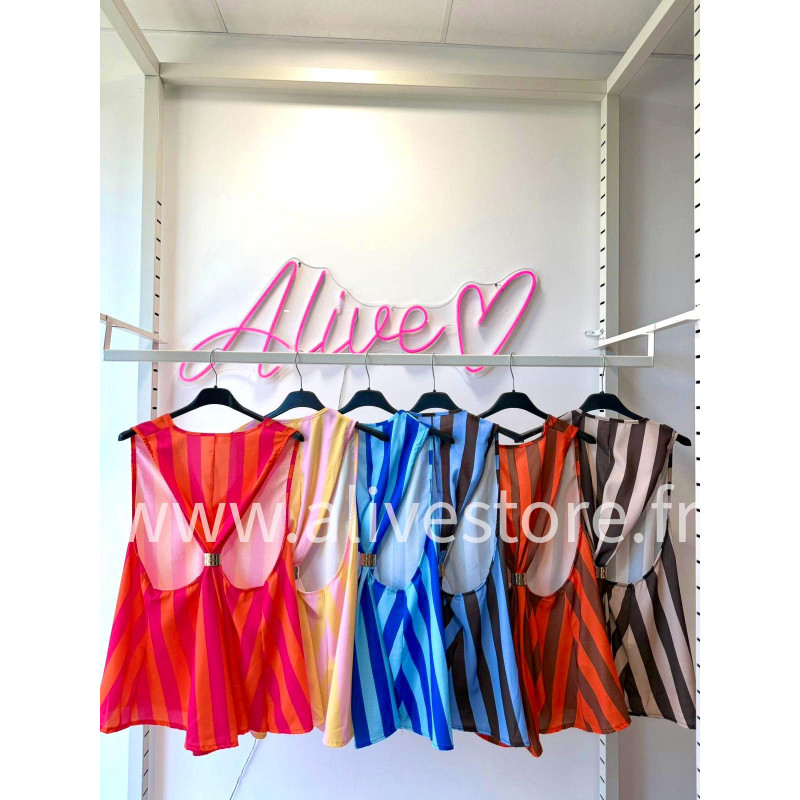 TOP DOS OUVERT GIULIA