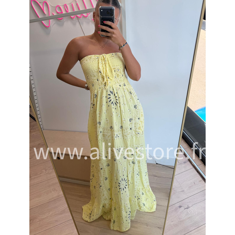 ROBE BUSTIER BANDANA
